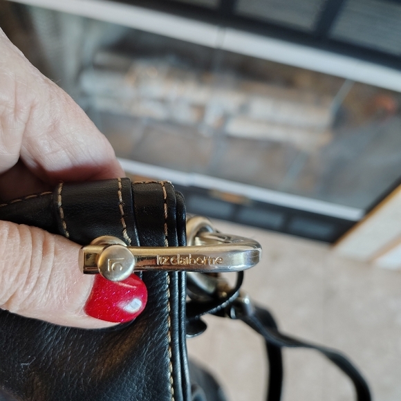 Lauren Conrad LC Black Leather Slouchy Soft Bag - Picture 8 of 14